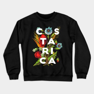 Costa rica Proud Flag, Costa rica gift heritage, Costa rican girl Boy Friend Costa rican Crewneck Sweatshirt